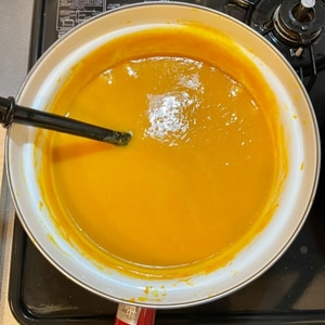 バターナッツかぼちゃの簡単濃厚スープ♪